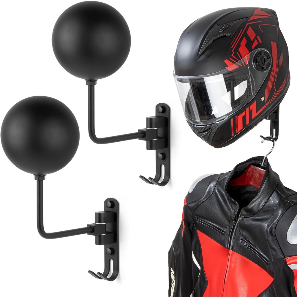 Motorcycle Gear Hanger - 180 ° Obrotowy uchwyt ścienny na