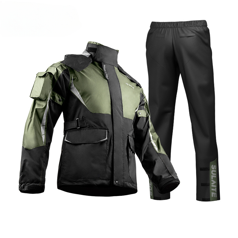 Motorcycle Gear For Men - Mężczyźni kobiety wodoodporny motocyklista płaszcz przeciwdeszczowy