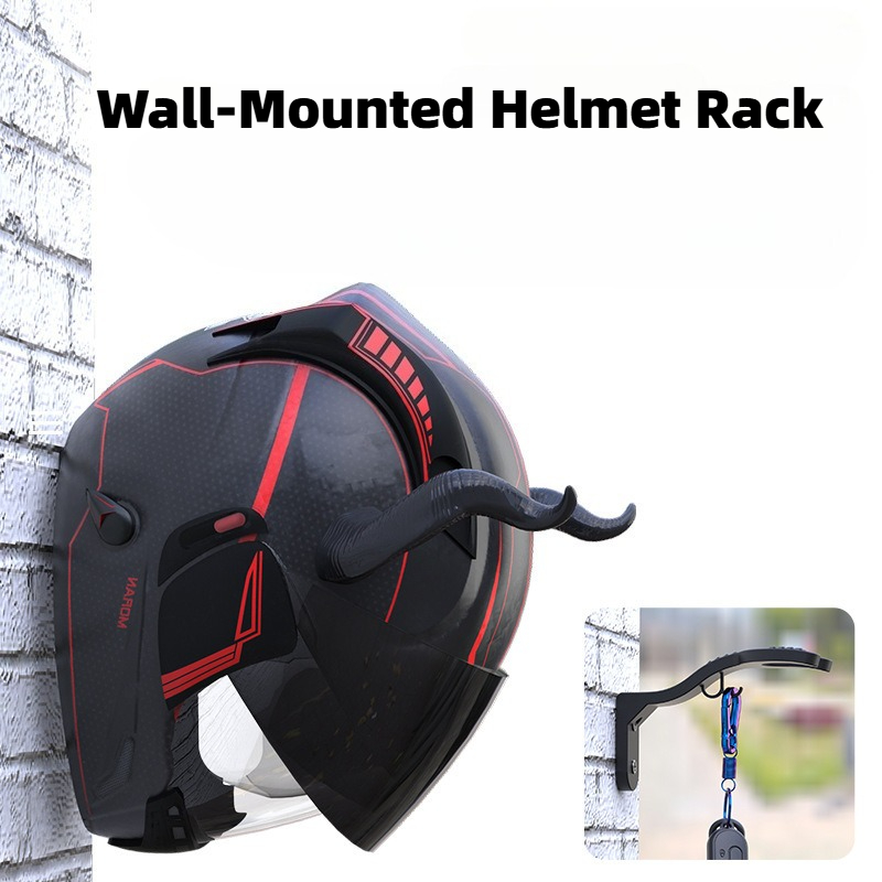 Motorcycle Gear Hanger - Wieszak na kask motocyklowy, półka do