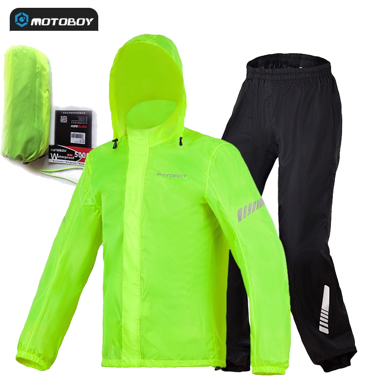 Motorcycle Gear Wardrobe - Ultracienki płaszcz przeciwdeszczowy wodoodporny dla motocyklisty