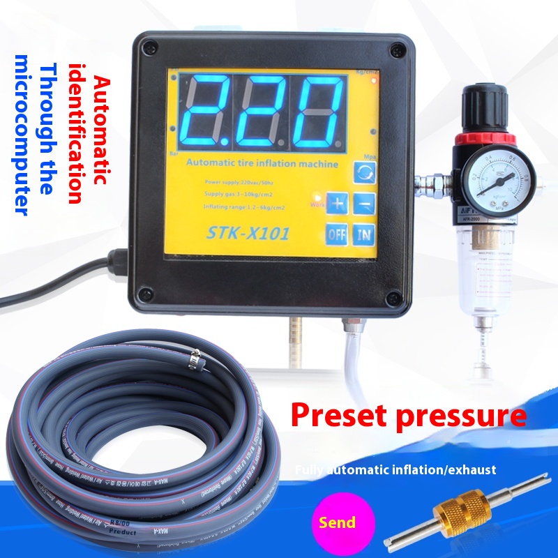 W pełni automatyczny pompownik – Tyre Pressure Gauge recenzja i cena