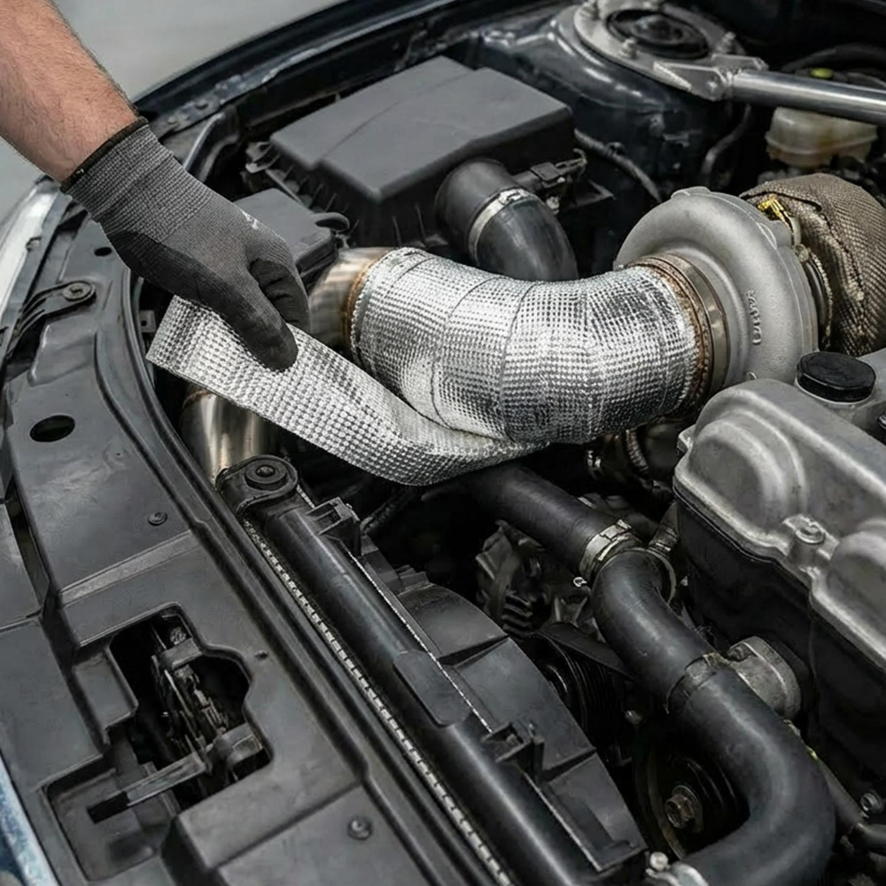 Taśma termoizolacyjna do kolek – Exhaust Wrap Titanium recenzja i cena
