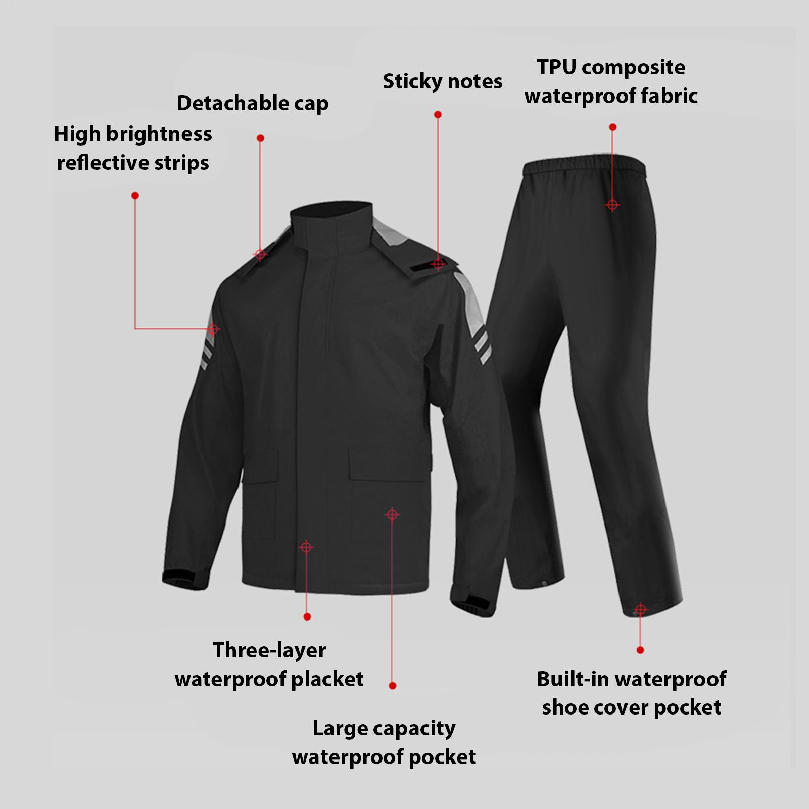Wodoodporne kombinezony przeci – Motorcycle Gear For Men recenzja i cena