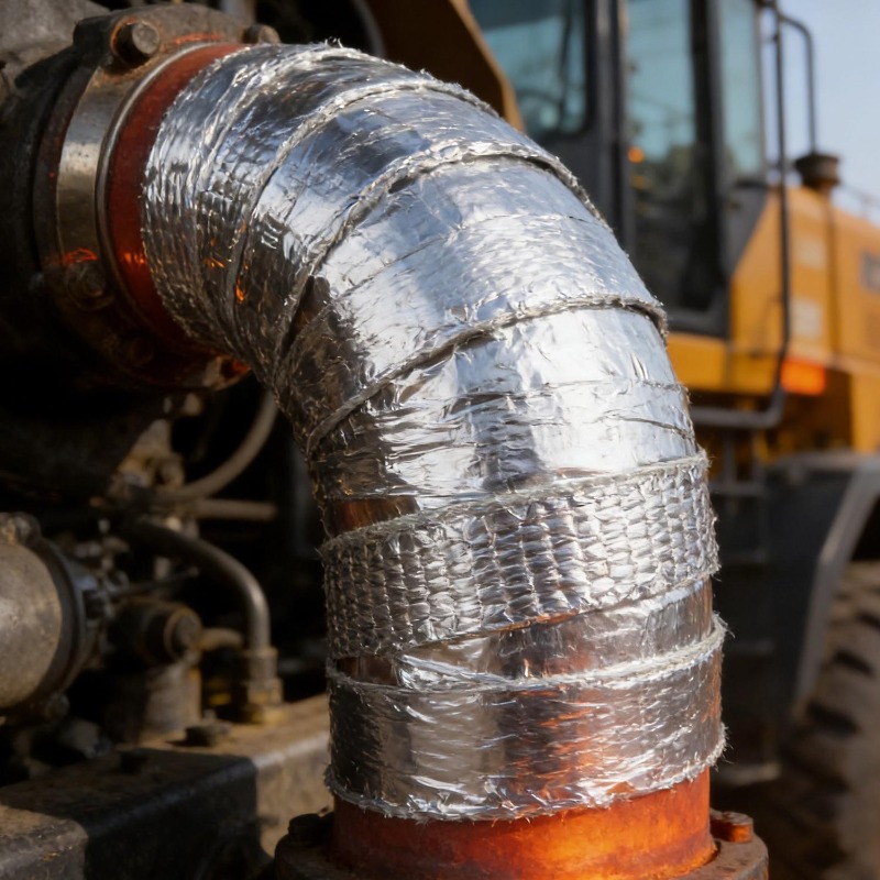 Taśma izolacyjna do rur wydech – Exhaust Wrap Titanium recenzja i cena