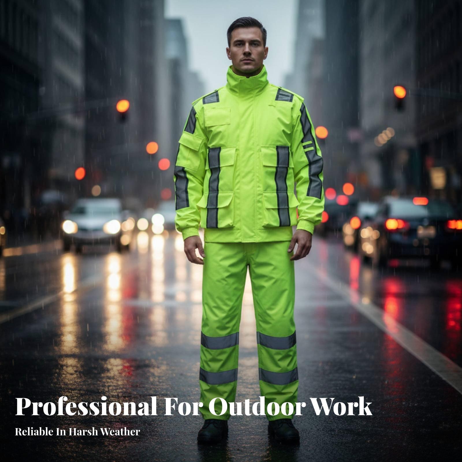 Wodoodporny, odblaskowy kombin – Motorcycle Gear For Men recenzja i cena