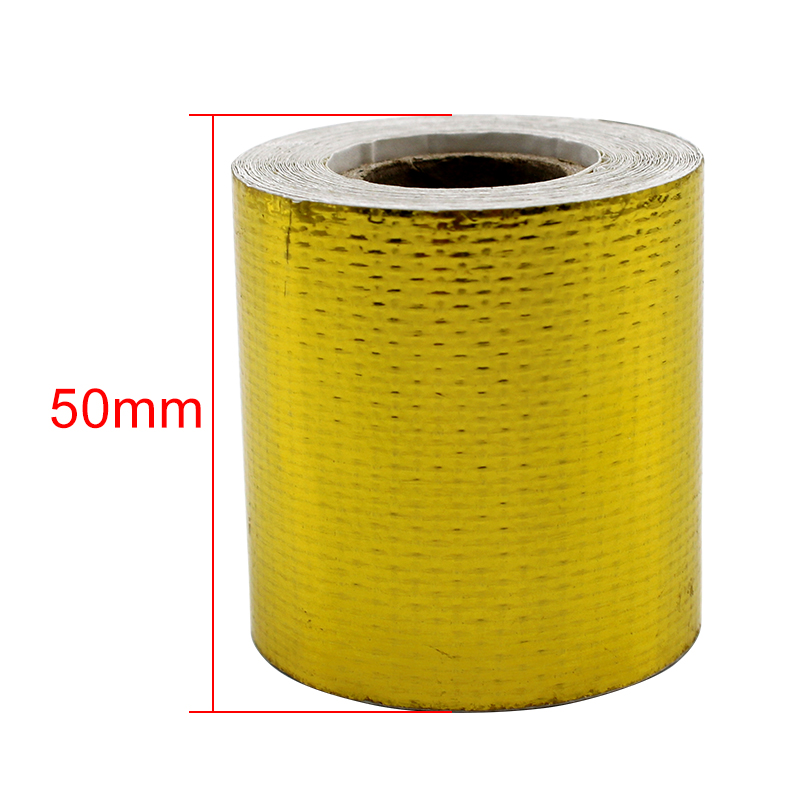 1m 5m 10m Złota samochodowa mo – Exhaust Wrap Titanium recenzja i cena