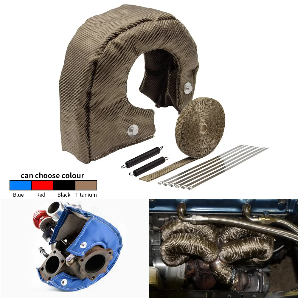 T25 T3 T4 T6 Tytanowy koc term – Exhaust Wrap Titanium recenzja i cena