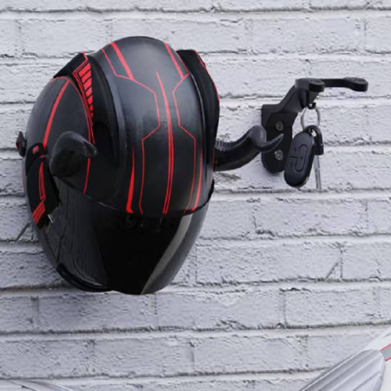 2/3 szt. Uchwyt ścienny na kas – Motorcycle Gear Holder recenzja i cena