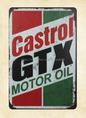 Reprodukcje ogrodowe, metalowy – Castrol Oil Gtx recenzja i cena