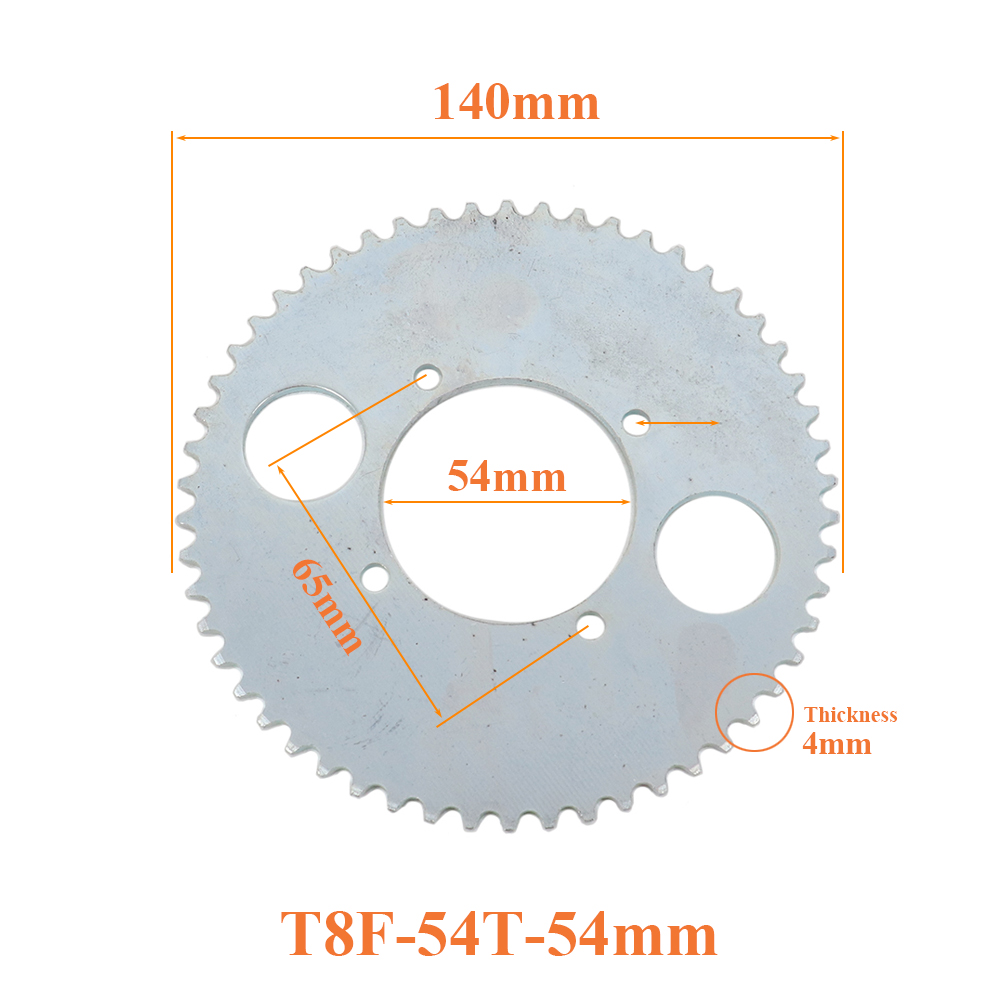 Tarcza łańcuchowa T8F 54T 54mm – Motorcycle Gear Organizer recenzja i cena