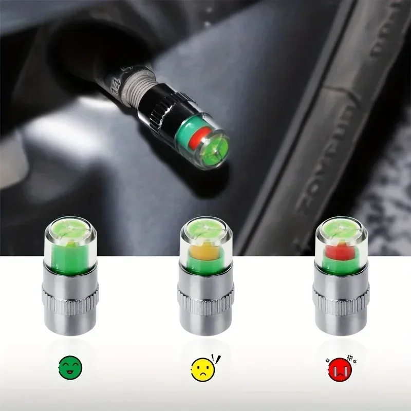4/8 szt. Kapsle na zawory opon – Tyre Pressure Gauge recenzja i cena