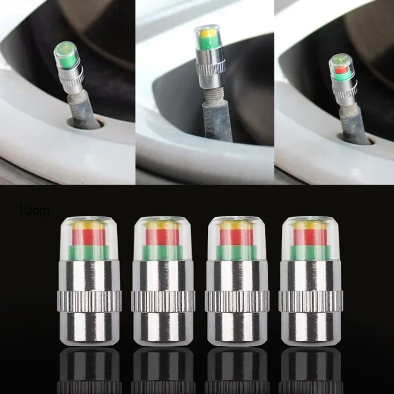 4/8 szt. Kapsle na zawory opon – Tyre Pressure Gauge recenzja i cena