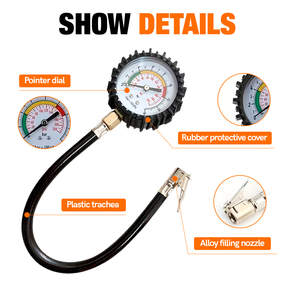 Miernik ciśnienia powietrza w  – Tyre Pressure Gauge recenzja i cena