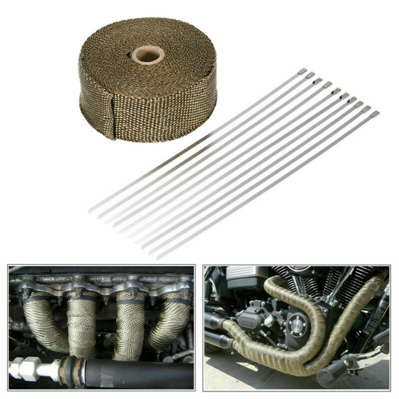 10M akcesoria do układów wydec – Exhaust Wrap Titanium recenzja i cena