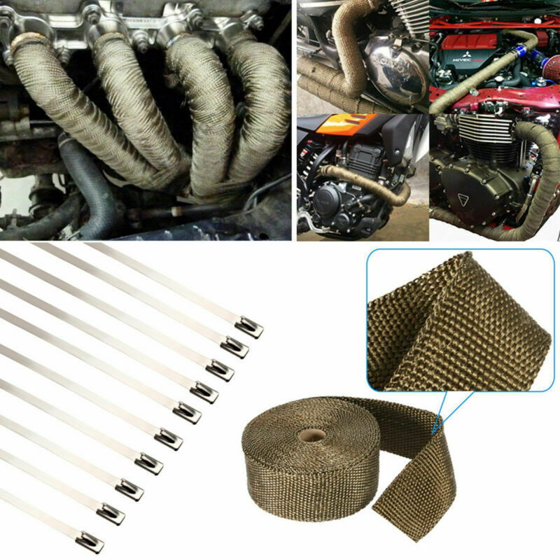 10M akcesoria do układów wydec – Exhaust Wrap Titanium recenzja i cena